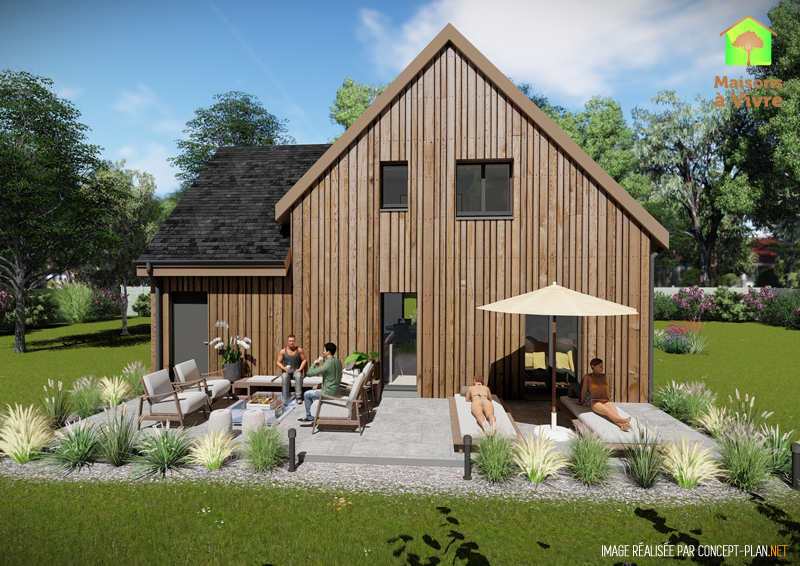 Maison BOIS CAMELIA - 2