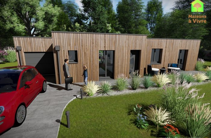 Maison BOIS GLYCINE
