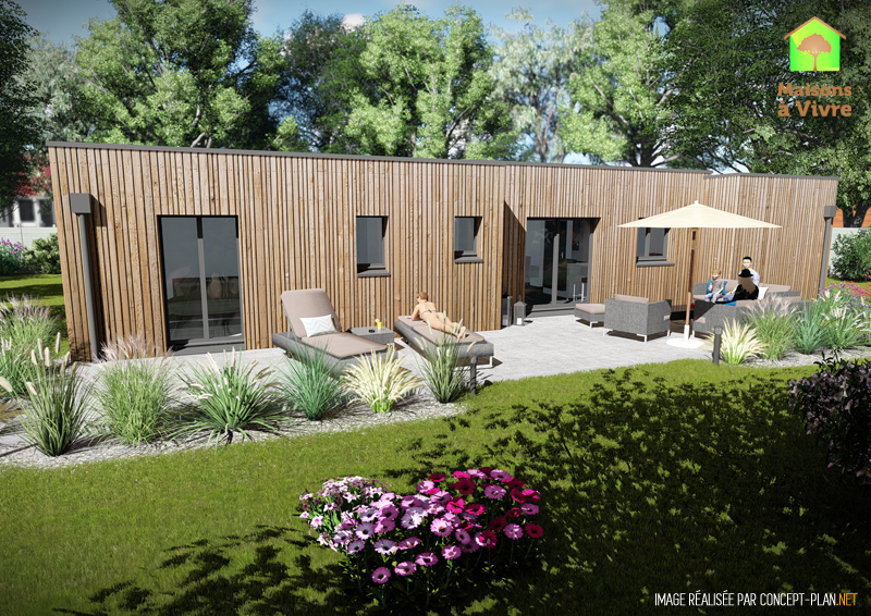 Maison BOIS GLYCINE - 2