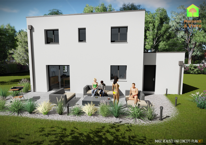 Maison CONTEMPORAIN CHARME - 2