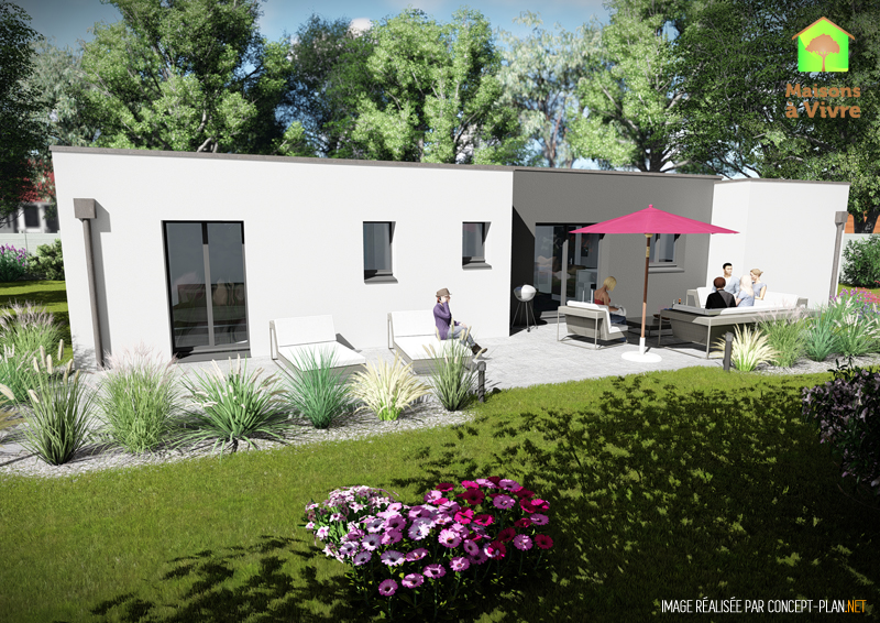 Maison CONTEMPORAIN GLYCINE - 2