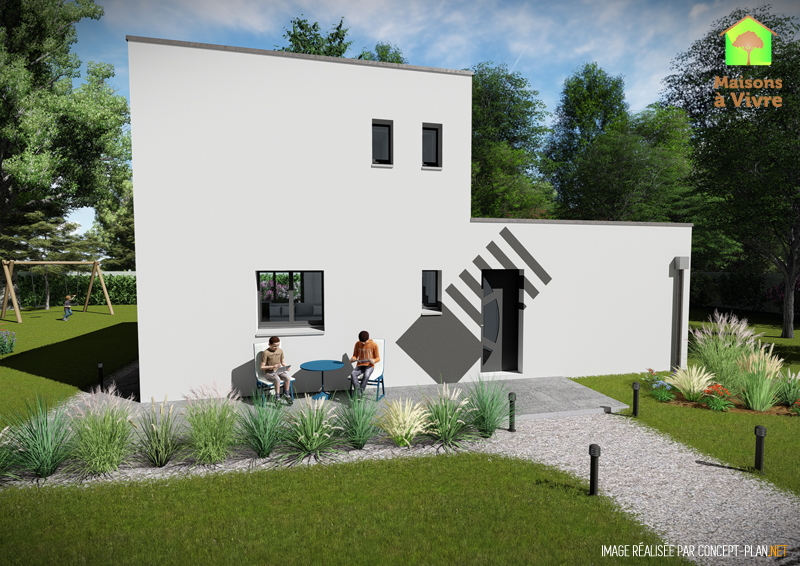 Maison CONTEMPORAIN LILAS - 2