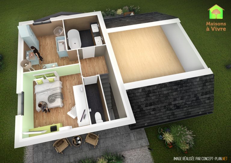 Maison CONTEMPORAIN LILAS - 4
