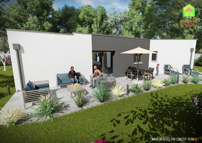 Maison CONTEMPORAIN VISION - 2